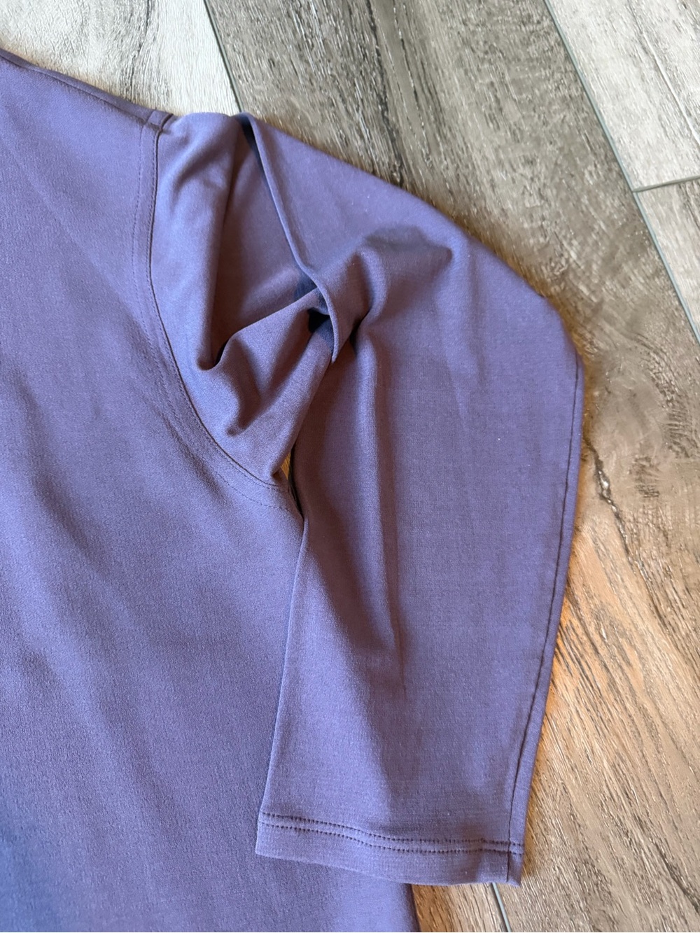 Eileen Fisher- 100% Silk Relaxed Minimalist Classic Shift Dress-  (L) - Picture 5 of 11